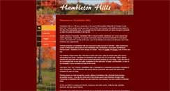 Desktop Screenshot of hambletonhills.com